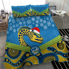 custom-parramatta-eels-rugby-christmas-bedding-set-merry-xmas-2023-mix-aboriginal-art