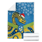 custom-parramatta-eels-rugby-christmas-blanket-merry-xmas-2023-mix-aboriginal-art