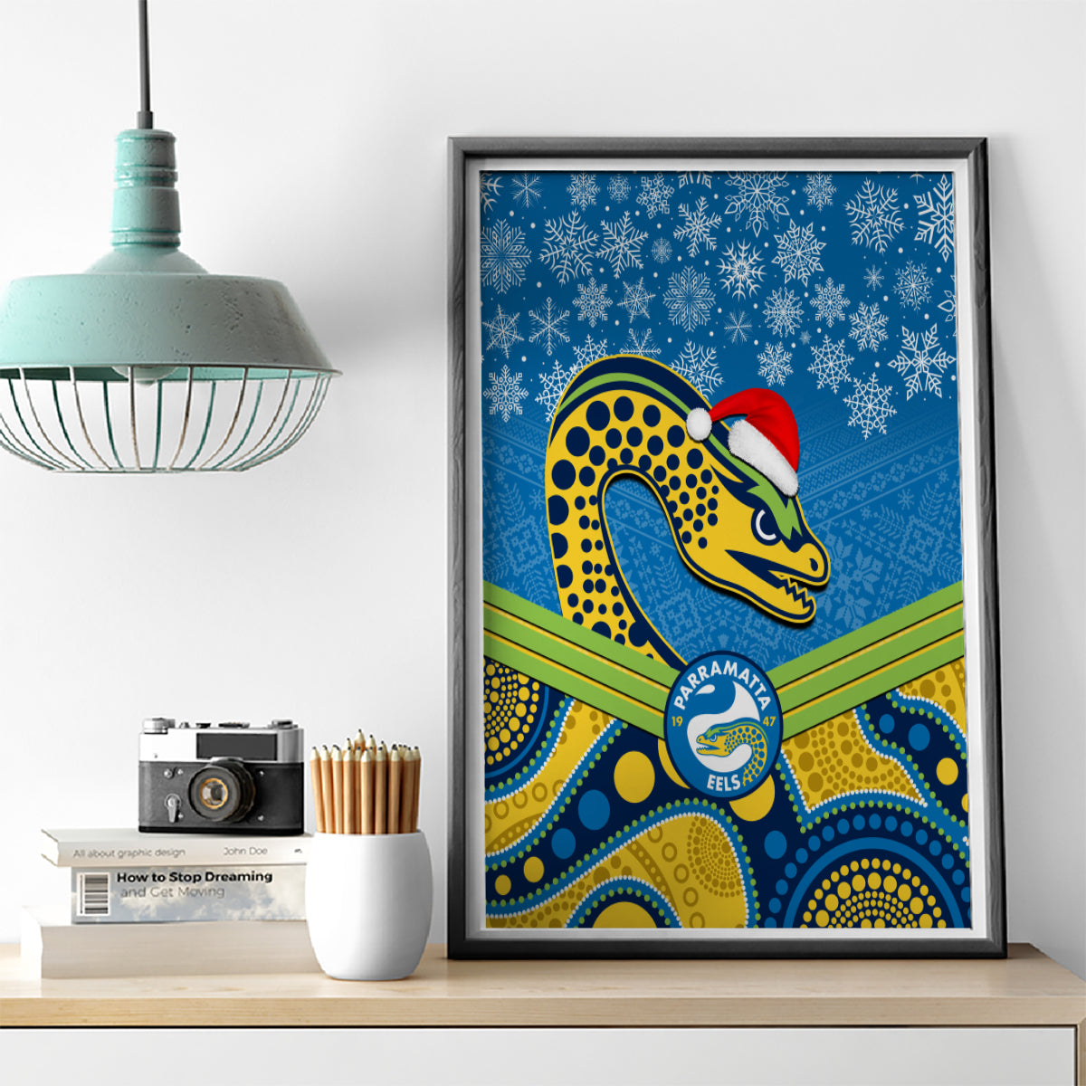 custom-parramatta-eels-rugby-christmas-canvas-wall-art-merry-xmas-2023-mix-aboriginal-art