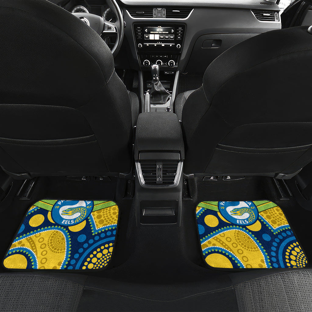 custom-parramatta-eels-rugby-christmas-car-mats-merry-xmas-2023-mix-aboriginal-art