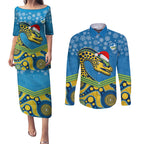 custom-parramatta-eels-rugby-christmas-couples-matching-puletasi-dress-and-long-sleeve-button-shirt-merry-xmas-2023-mix-aboriginal-art