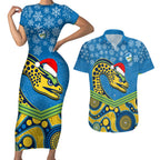 custom-parramatta-eels-rugby-christmas-couples-matching-short-sleeve-bodycon-dress-and-hawaiian-shirt-merry-xmas-2023-mix-aboriginal-art