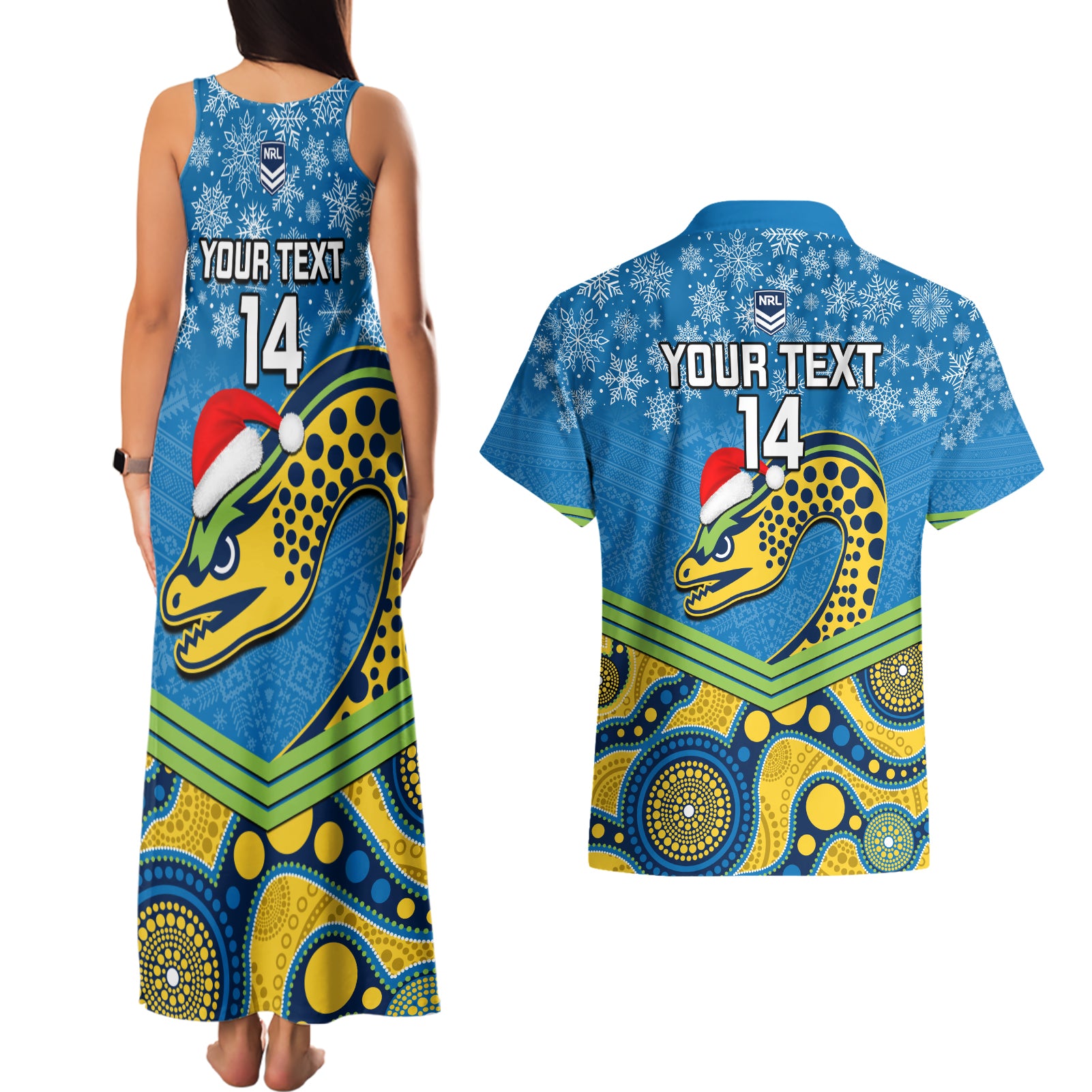 custom-parramatta-eels-rugby-christmas-couples-matching-tank-maxi-dress-and-hawaiian-shirt-merry-xmas-2023-mix-aboriginal-art