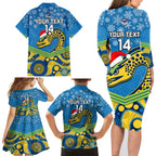 custom-parramatta-eels-rugby-christmas-family-matching-long-sleeve-bodycon-dress-and-hawaiian-shirt-merry-xmas-2023-mix-aboriginal-art