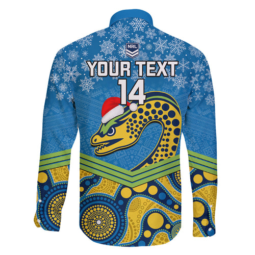 custom-parramatta-eels-rugby-christmas-family-matching-puletasi-dress-and-hawaiian-shirt-merry-xmas-2023-mix-aboriginal-art