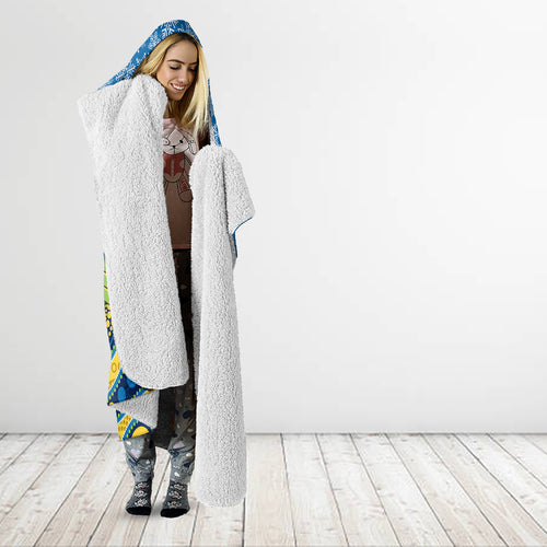 custom-parramatta-eels-rugby-christmas-hooded-blanket-merry-xmas-2023-mix-aboriginal-art