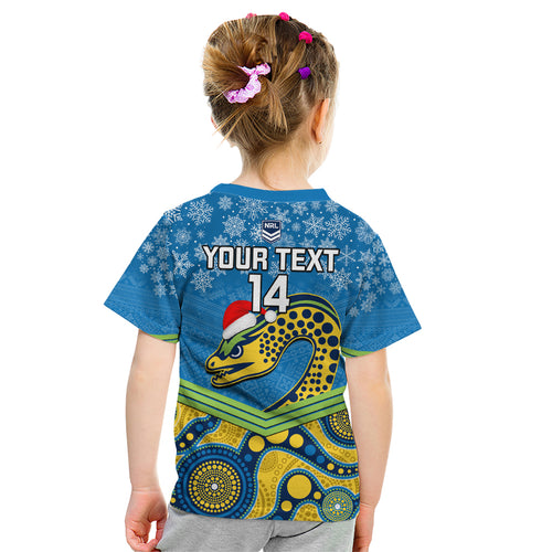 custom-parramatta-eels-rugby-christmas-kid-t-shirt-merry-xmas-2023-mix-aboriginal-art