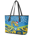 custom-parramatta-eels-rugby-christmas-leather-tote-bag-merry-xmas-2023-mix-aboriginal-art