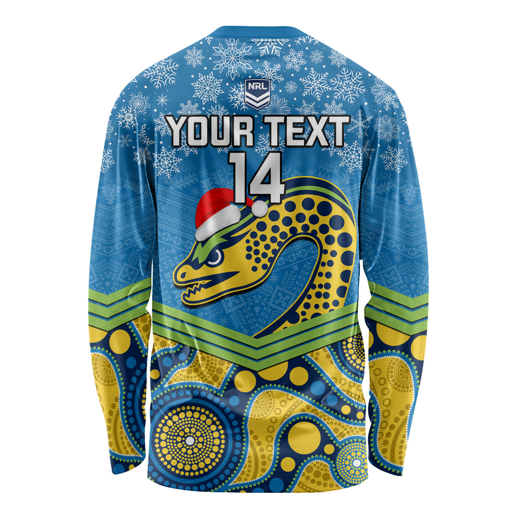 custom-parramatta-eels-rugby-christmas-long-sleeve-shirt-merry-xmas-2023-mix-aboriginal-art
