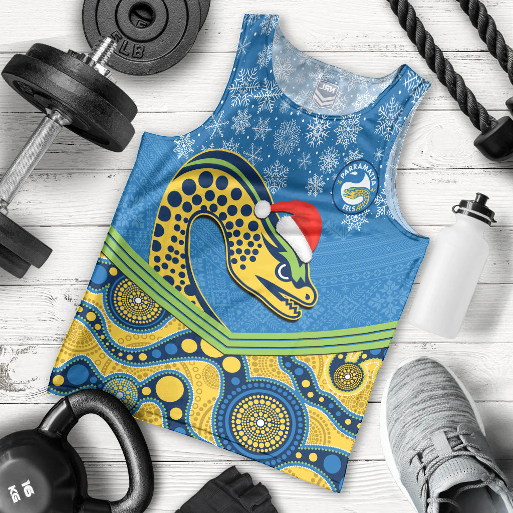 custom-parramatta-eels-rugby-christmas-men-tank-top-merry-xmas-2023-mix-aboriginal-art
