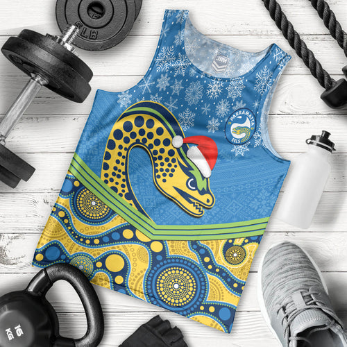 custom-parramatta-eels-rugby-christmas-men-tank-top-merry-xmas-2023-mix-aboriginal-art