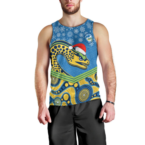 custom-parramatta-eels-rugby-christmas-men-tank-top-merry-xmas-2023-mix-aboriginal-art