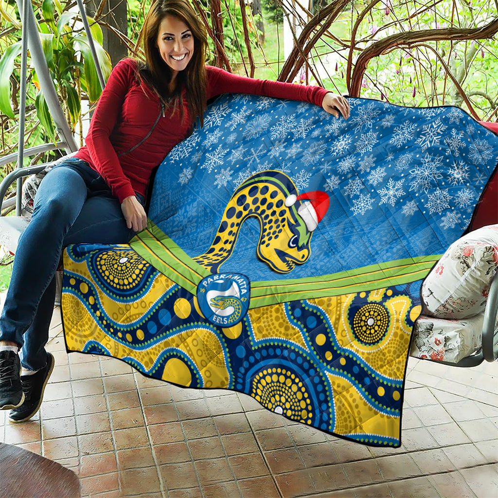custom-parramatta-eels-rugby-christmas-quilt-merry-xmas-2023-mix-aboriginal-art