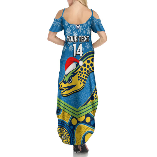 custom-parramatta-eels-rugby-christmas-summer-maxi-dress-merry-xmas-2023-mix-aboriginal-art