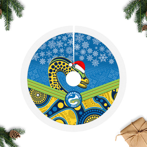 parramatta-eels-rugby-christmas-tree-skirt-merry-xmas-2023-mix-aboriginal-art