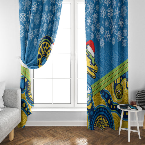 custom-parramatta-eels-rugby-christmas-window-curtain-merry-xmas-2023-mix-aboriginal-art