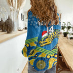 custom-parramatta-eels-rugby-christmas-women-casual-shirt-merry-xmas-2023-mix-aboriginal-art
