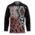 New Zealand Hockey Jersey Aotearoa Kowhaiwhai Mix Taniko Art - Aussie Hoodie