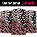 New Zealand Neck Gaiter Aotearoa Kowhaiwhai Mix Taniko Art - Aussie Hoodie