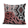 New Zealand Pillow Cover Aotearoa Kowhaiwhai Mix Taniko Art - Aussie Hoodie