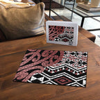New Zealand Puzzle Aotearoa Kowhaiwhai Mix Taniko Art - Aussie Hoodie