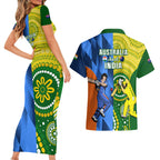 australia-and-india-cricket-couples-matching-short-sleeve-bodycon-dress-and-hawaiian-shirt-2023-world-cup-final-together