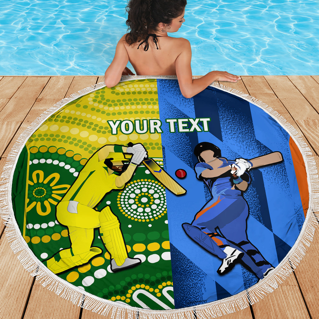 custom-australia-and-india-cricket-beach-blanket-2023-world-cup-final-together
