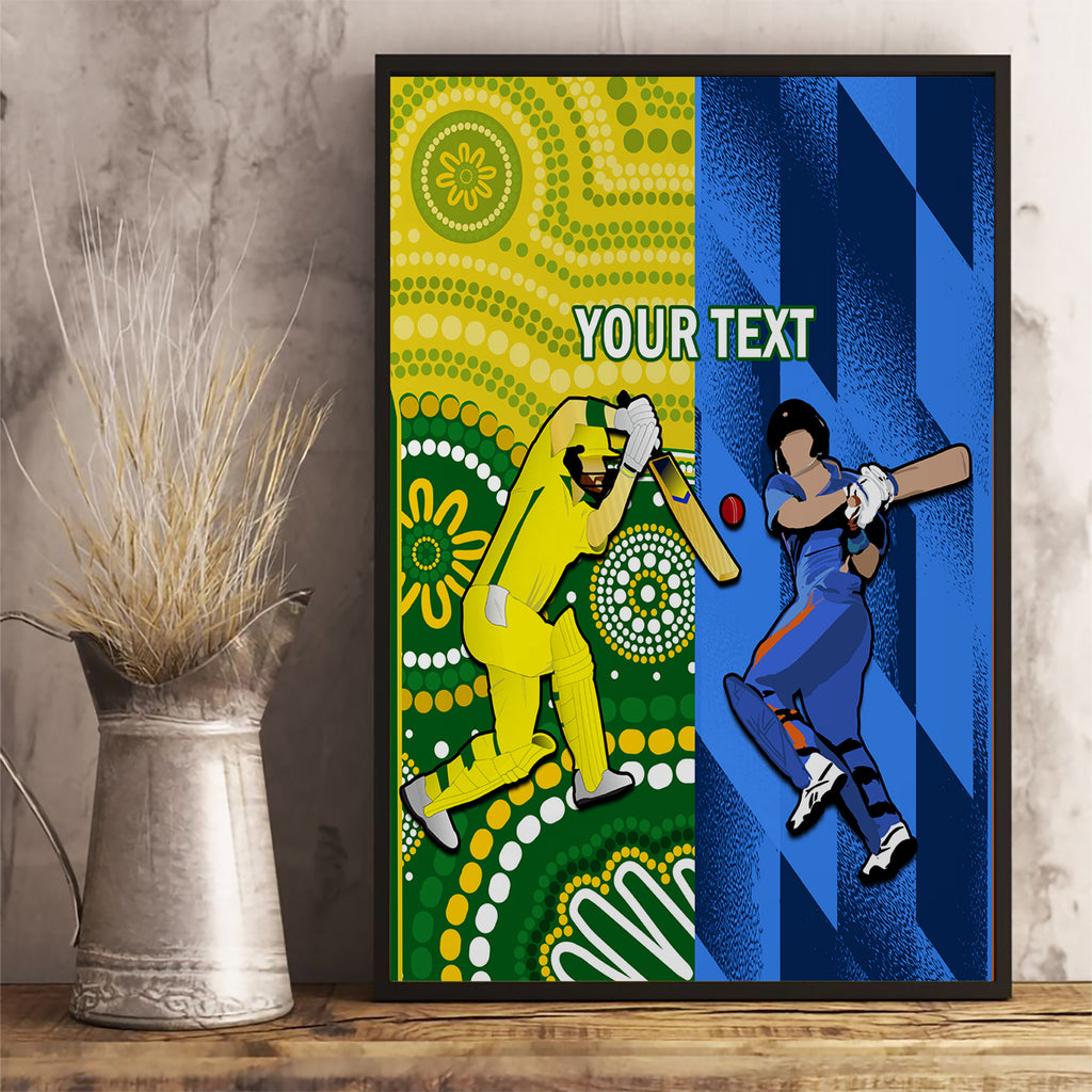 custom-australia-and-india-cricket-canvas-wall-art-2023-world-cup-final-together