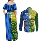 custom-australia-and-india-cricket-couples-matching-off-shoulder-maxi-dress-and-long-sleeve-button-shirt-2023-world-cup-final-together