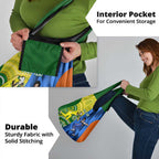 Custom Australia And India Cricket Grocery Bag World Cup Final Together