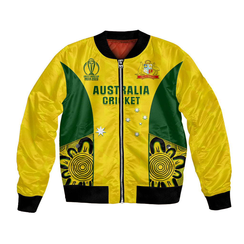 australia-cricket-bomber-jacket-world-cup-go-champions-2023-indigenous