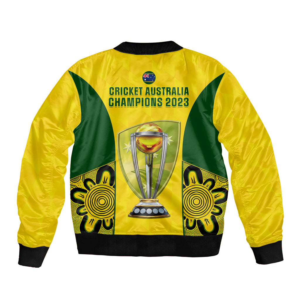 australia-cricket-bomber-jacket-world-cup-go-champions-2023-indigenous