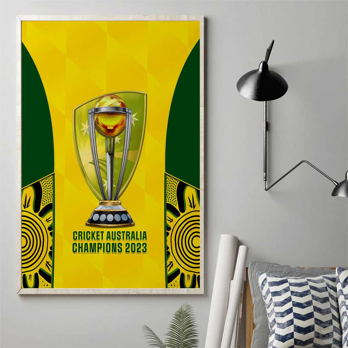 australia-cricket-canvas-wall-art-world-cup-go-champions-2023-indigenous