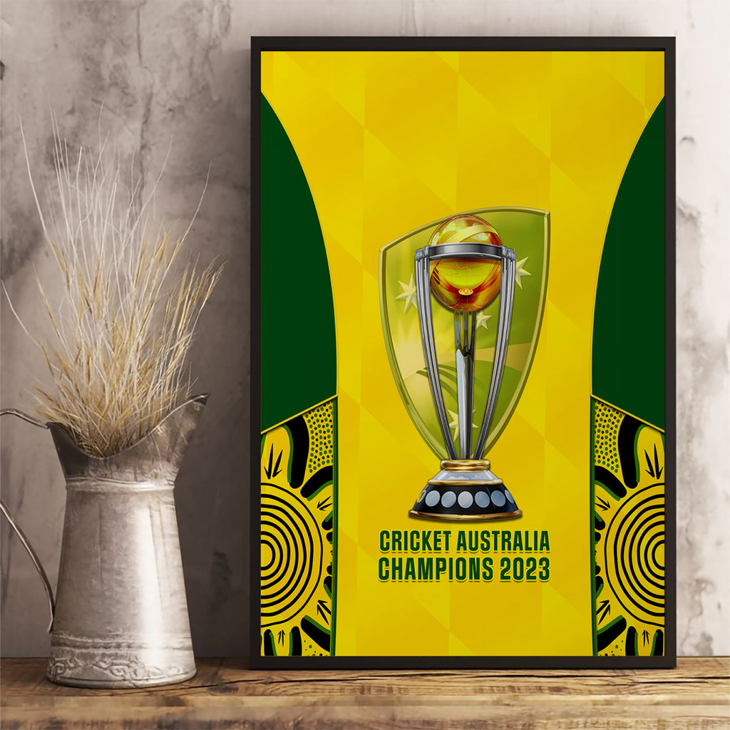 australia-cricket-canvas-wall-art-world-cup-go-champions-2023-indigenous