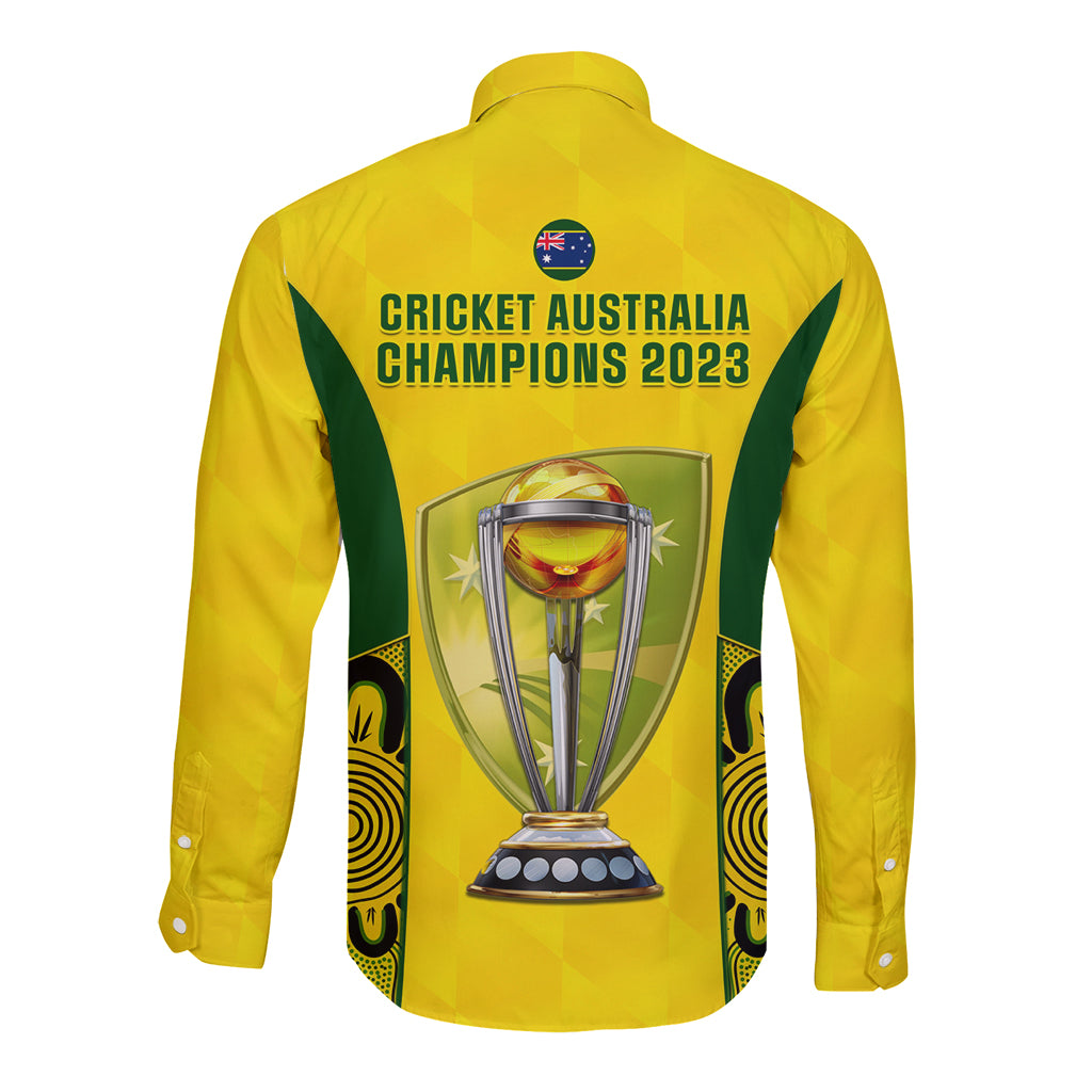 australia-cricket-long-sleeve-button-shirt-world-cup-go-champions-2023-indigenous