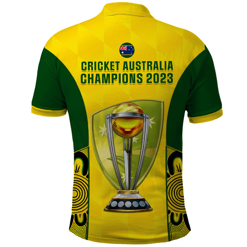 australia-cricket-polo-shirt-world-cup-go-champions-2023-indigenous