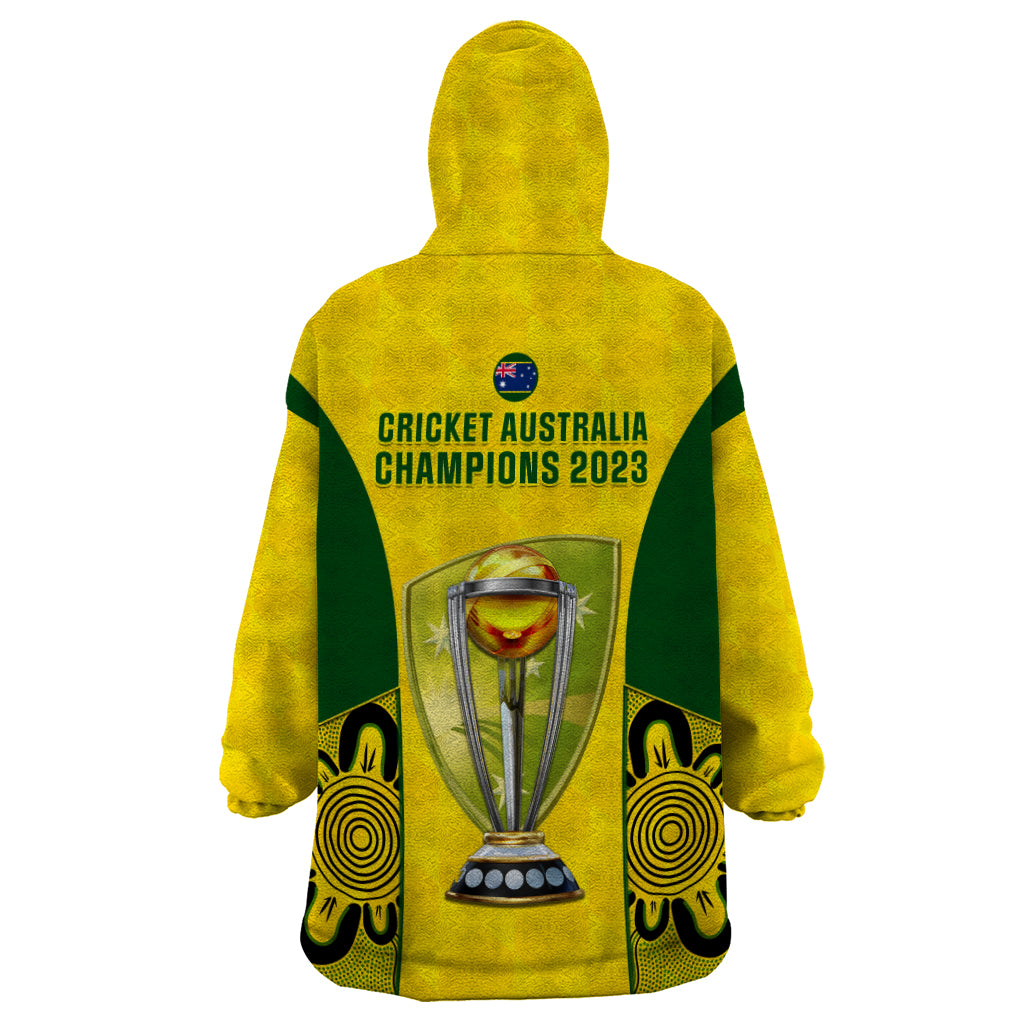 australia-cricket-wearable-blanket-hoodie-world-cup-go-champions-2023-indigenous