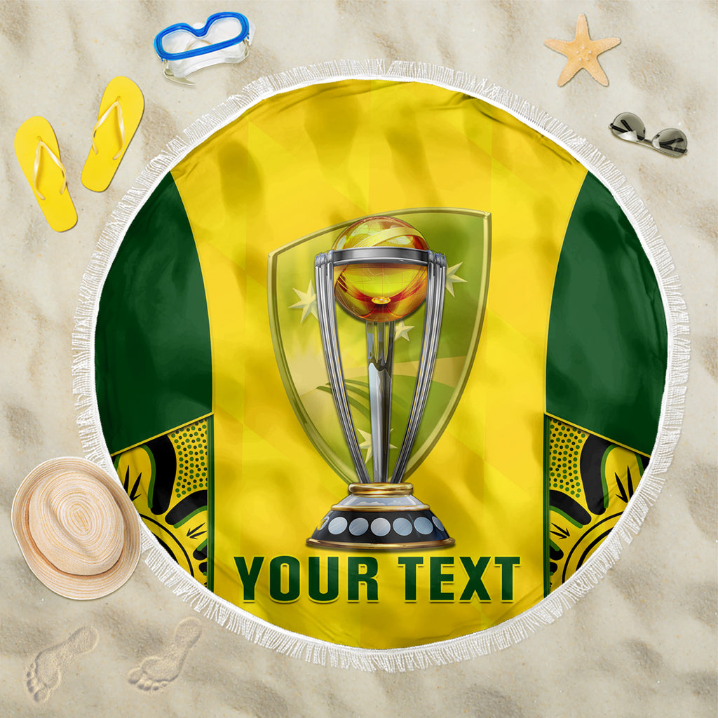 custom-australia-cricket-beach-blanket-world-cup-go-champions-2023-indigenous