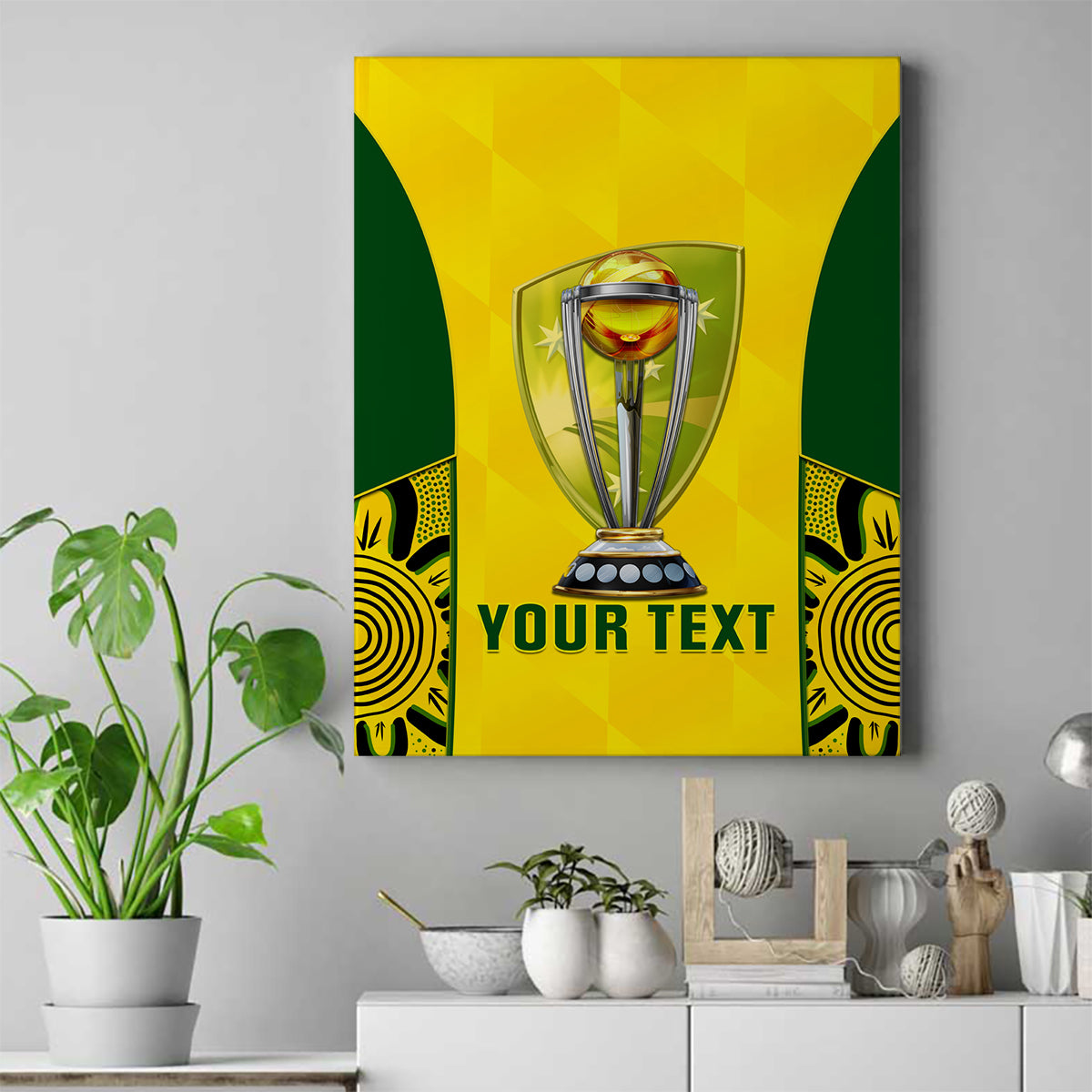 custom-australia-cricket-canvas-wall-art-world-cup-go-champions-2023-indigenous