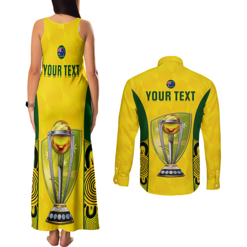 custom-australia-cricket-couples-matching-tank-maxi-dress-and-long-sleeve-button-shirt-world-cup-go-champions-2023-indigenous