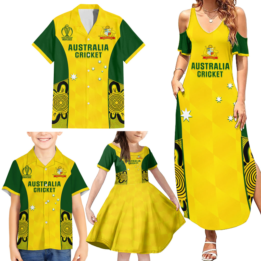 custom-australia-cricket-family-matching-summer-maxi-dress-and-hawaiian-shirt-world-cup-go-champions-2023-indigenous