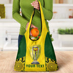 Custom Australia Cricket Grocery Bag World Cup Go Champions Indigenous