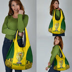 Custom Australia Cricket Grocery Bag World Cup Go Champions Indigenous