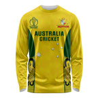 custom-australia-cricket-long-sleeve-shirt-world-cup-go-champions-2023-indigenous