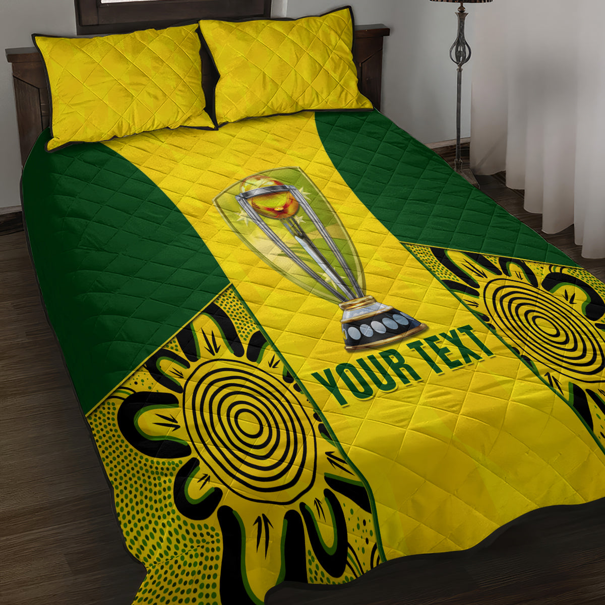 custom-australia-cricket-quilt-bed-set-world-cup-go-champions-2023-indigenous