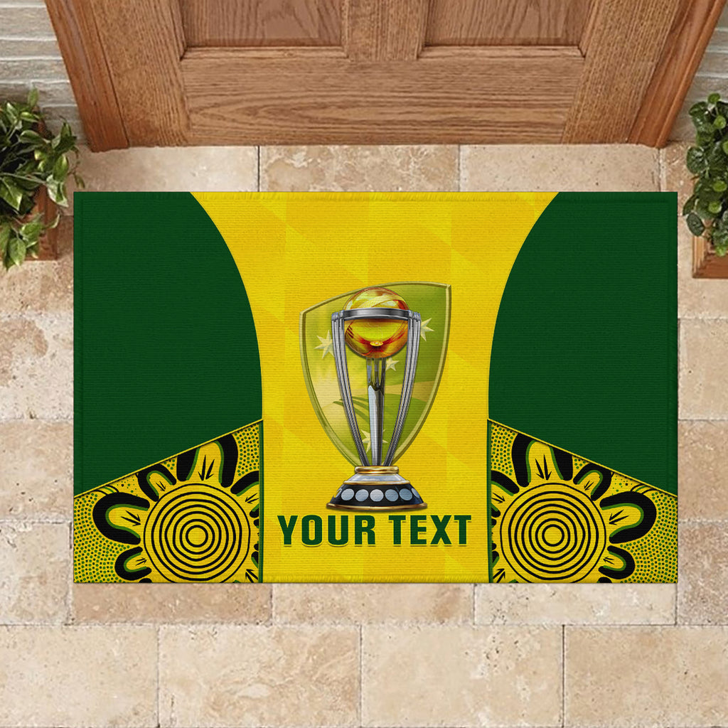 custom-australia-cricket-rubber-doormat-world-cup-go-champions-2023-indigenous