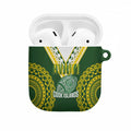 Avaiki Cook Islands Rugby AirPods Case Kuki Airani Tatau Green - Aussie Hoodie