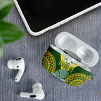 Avaiki Cook Islands Rugby AirPods Case Kuki Airani Tatau Green - Aussie Hoodie
