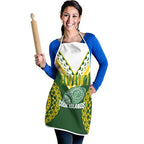 Avaiki Cook Islands Rugby Apron Kuki Airani Tatau Green - Aussie Hoodie