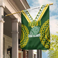 Avaiki Cook Islands Rugby Garden Flag Kuki Airani Tatau Green - Aussie Hoodie